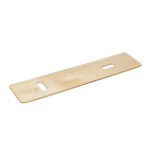 Long wooden board with two holes on a white background - okotoks hc pharmacy