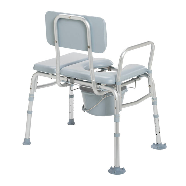 Medical commode chair with a white background - okotoks hc pharmacy