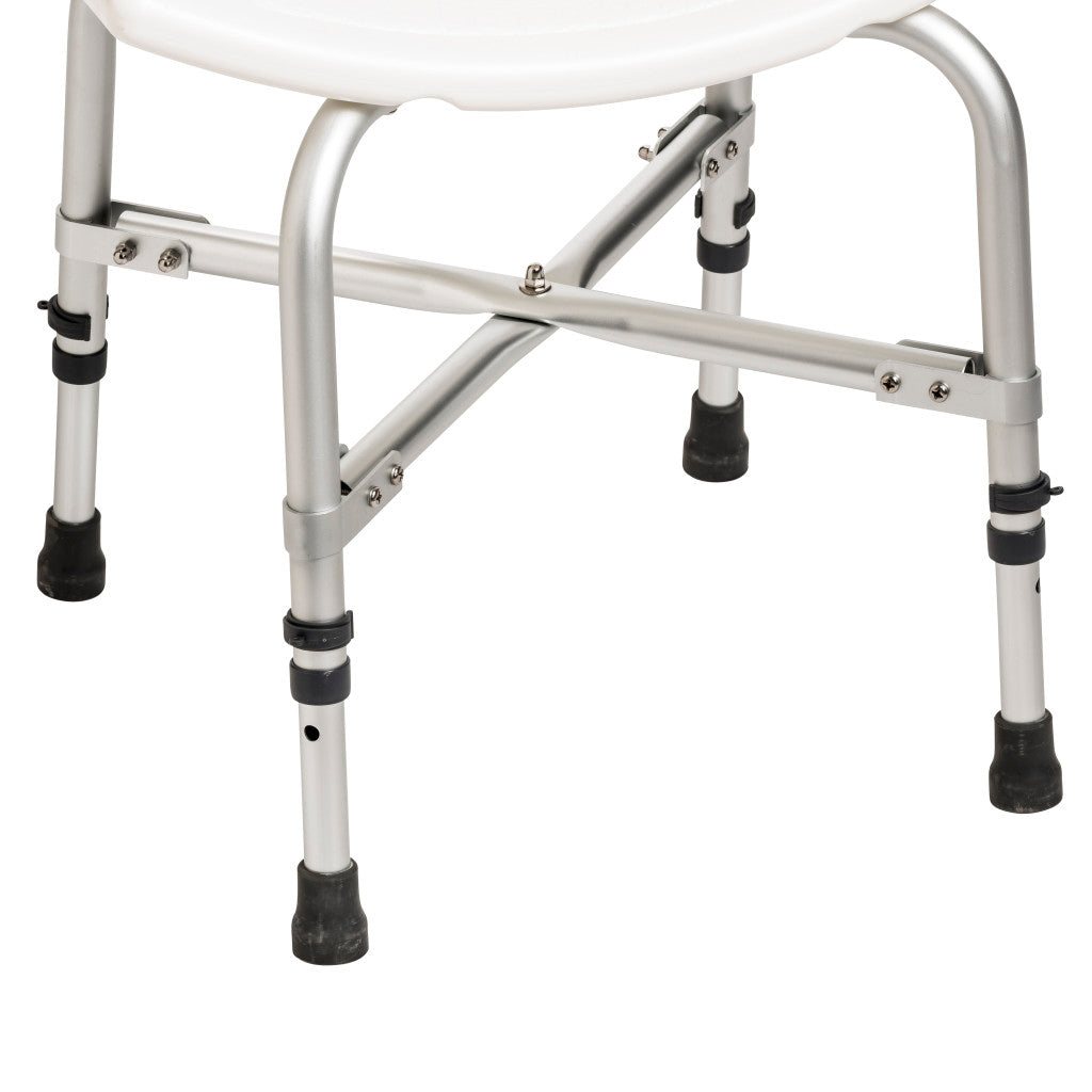 Drive Medical Deluxe Bariatric Shower Chair with Cross-Frame Brace - okotoks hc pharmacy