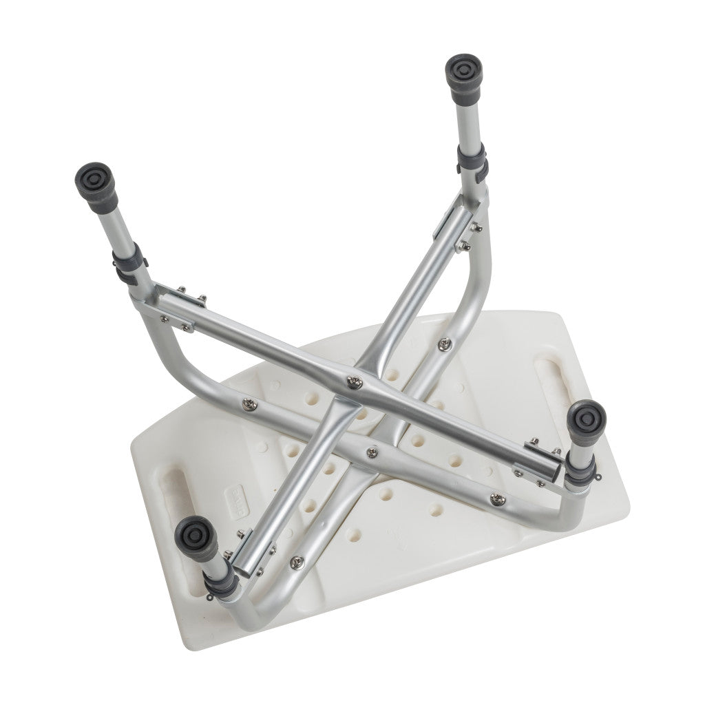 Drive Medical Deluxe Bariatric Shower Chair with Cross-Frame Brace - okotoks hc pharmacy