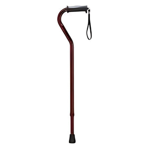 Aluminum Offset Canes, Height Adjustable Red Crackle - #shop_name