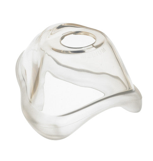 Clear plastic cpap mask on a white background - okotoks hc pharmacy