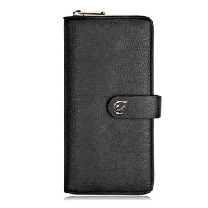 Black wallet with a brand logo on a white background - okotoks hc pharmacy