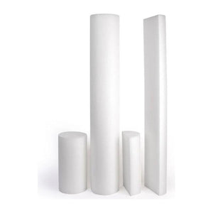 FOAM ROLLER - WHITE 6" X 12" - #shop_name