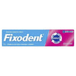 A 68g tube of Fixodent Original Denture Adhesive Cream, featuring a blue and magenta design with white branding. - okotoks hc pharmacy