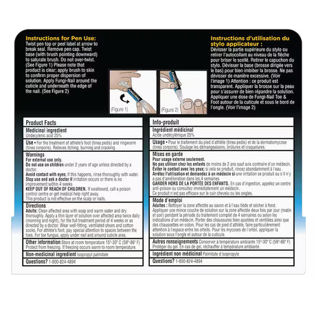 Product label with instructions and information on a white background - okotoks hc pharmacy