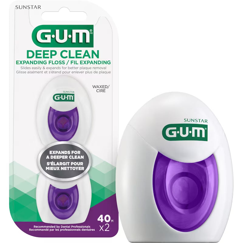 GUM Deep Clean Expanding Floss - okotoks hc pharmacy