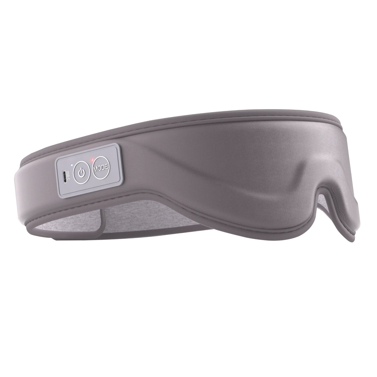 A gray electric eye mask with a control panel on the side, shown against a plain white background. - okotoks hc pharmacy