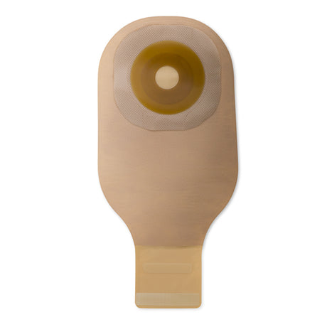 Hollister Premier™ 1-Piece Drainable Ostomy Pouch – Flat Flextend™ Barrier, Lock 'n Roll™ Closure 1 1/4" (32mm) Beige 10 Pack - HOL 8558 - Okotoks HC Pharmacy