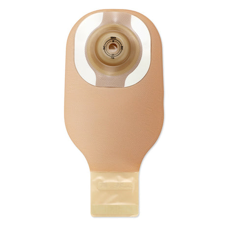 Hollister Premier™ 1-Piece Drainable Ostomy Pouch – Soft Convex CeraPlus™ Barrier with Filter 7/8" (22mm) Beige with Viewing Option - HOL 8961 - Okotoks HC Pharmacy