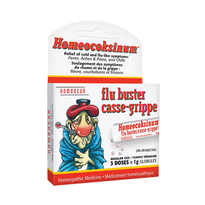 Homeocan Flu Buster Homeocoksinum 3 Doses 1g - Okotoks hc pharmacy