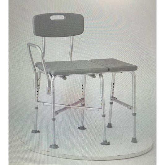GAURDIAN TRANSFER BENCH BARIATRIC GREY - #shop_name