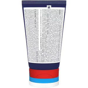 Tube of cream with blue, red, and white design on a white background - okotoks hc pharmacy