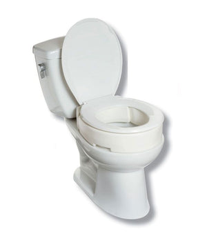 MOBB 3.5" Standard Hinged Raised Toilet Seat MHHRT - okotoks hc pharmacy