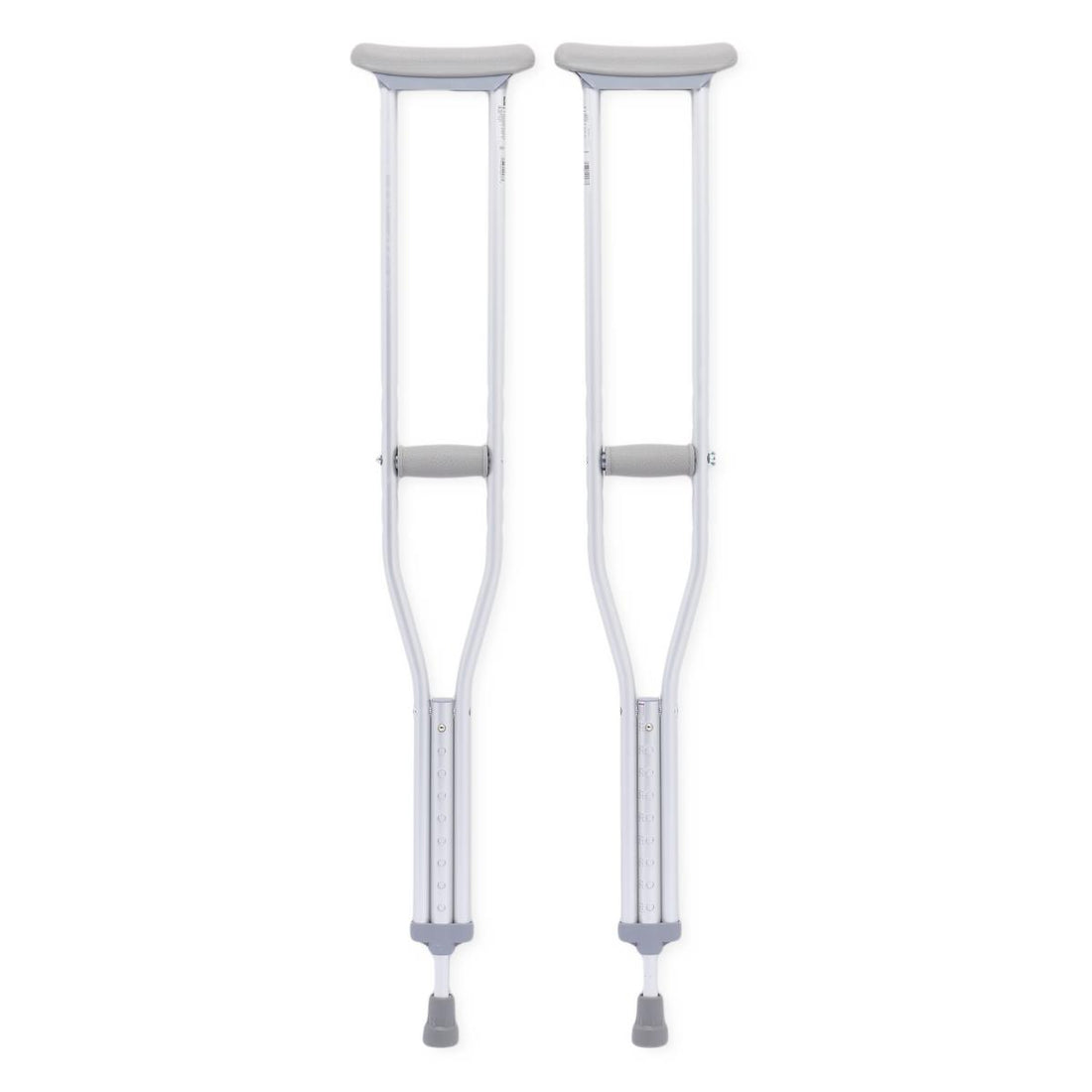 Pair of crutches on a white background - okotoks hc pharmacy