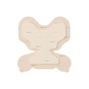 Mepilex Border Heel Dressing on a white background - okotoks hc pharmacy