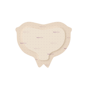Mepilex Border Sacrum Dressing on a white background - okotoks hc pharmacy