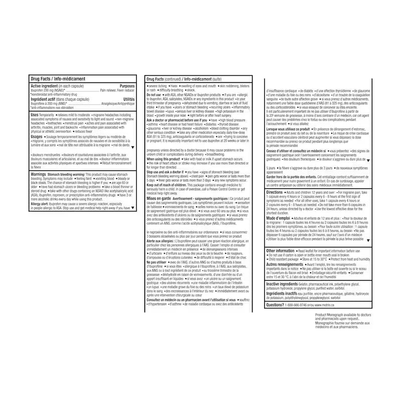 Medical product label with text and checkboxes on a white background - okotoks hc pharmacy