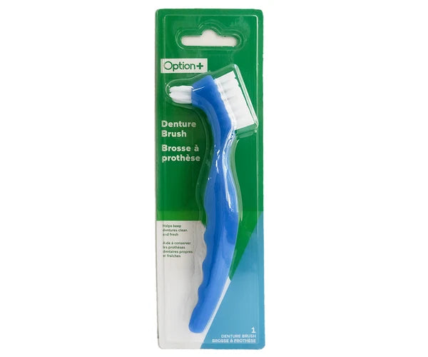 Option+ Denture Brush - okotoks hc pharmacy