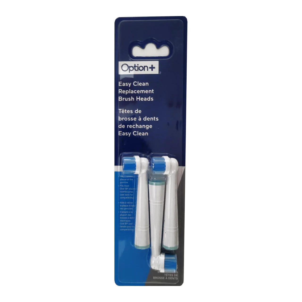 Option+ Easy Clean Replacement Brush Heads - okotoks hc pharmacy