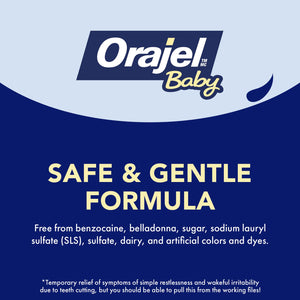 Orajel Baby Homeopathic Nighttime Teething Pain Relief Gel - okotoks hc pharmacy