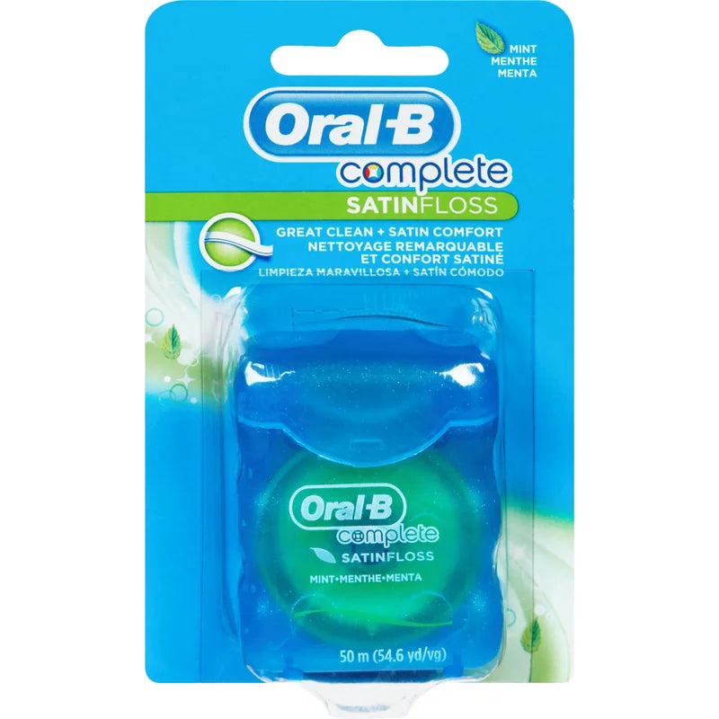 Oral-B Complete Mint Satin Dental Floss - okotoks hc pharmacy