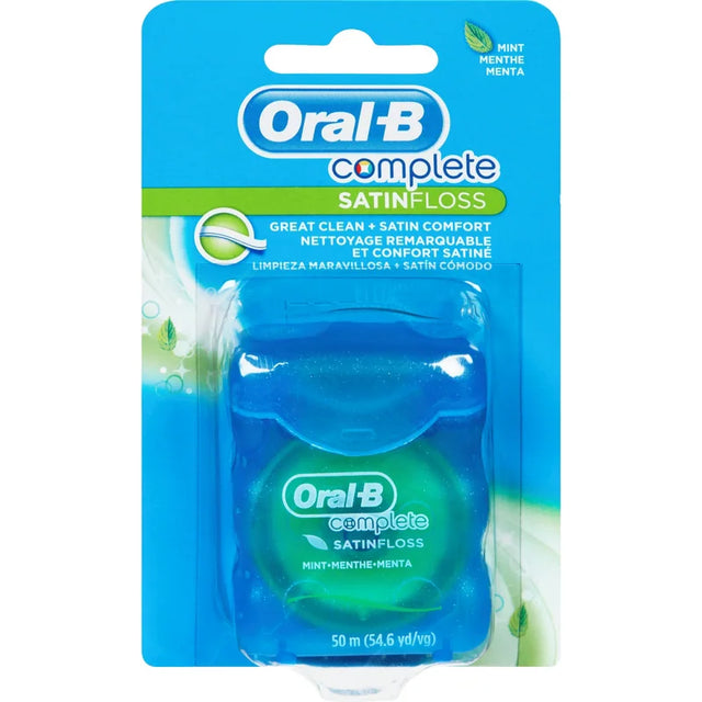 Oral-B Complete Mint Satin Dental Floss - okotoks hc pharmacy