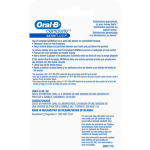 Oral-B Complete Mint Satin Dental Floss - okotoks hc pharmacy