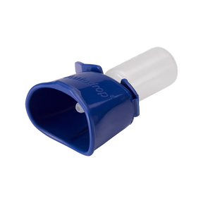 Blue and white plastic device on a transparent background - okotoks hc pharmacy