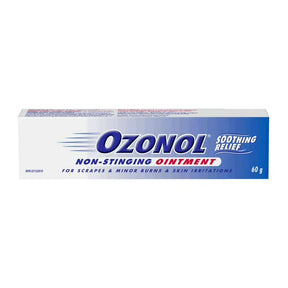 Ozonol non-stinging ointment packaging on a white background - okotoks hc pharmacy
