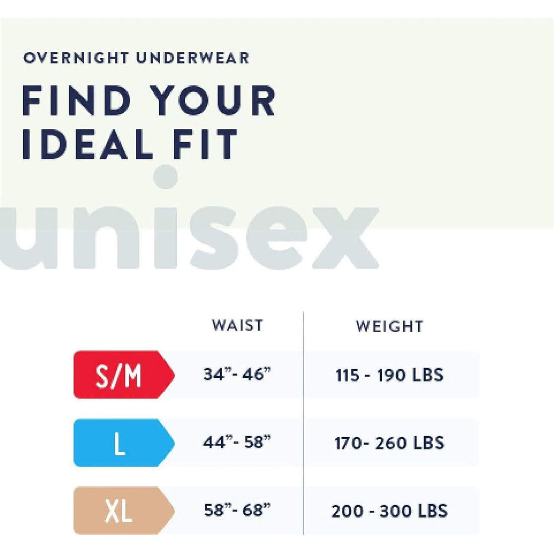 PREVAIL OVERNIGHT UNDERWEAR 16PK - #shop_name