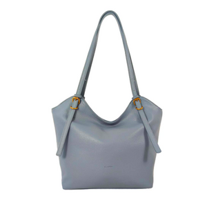 Light blue handbag on a white background - okotoks hc pharmacy