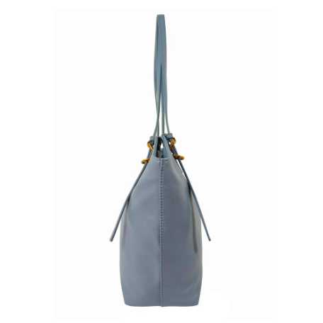 soft blue bag with a strap on a white background - okotoks hc pharmacy