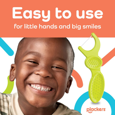 Plackers Kids Dual Gripz Wild Berry Floss Picks - okotoks hc pharmacy