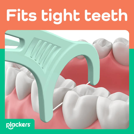 Plackers Micro Line Mint Floss Picks - okotoks hc pharmacy