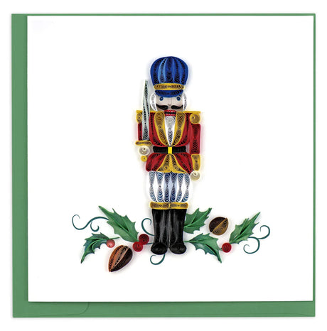 Quilled Nutcracker Christmas Card - okotoks hc pharmacy