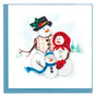 Three snowmen with decorative clothing on a white background - okotoks hc pharmacy