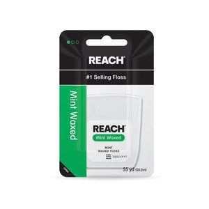REACH Mint Waxed Dental Floss - okotoks hc pharmacy