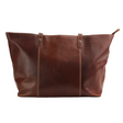 Rugged Earth Leather Organizer Tote Bag brown - okotoks hc pharmacy