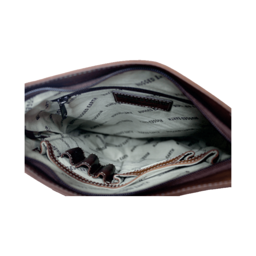 Close-up of a textured pouch with zippers on a white background - okotoks hc pharmacy