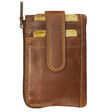 Rugged Earth Slim Leather Card Wallet brown - okotoks hc pharmacy