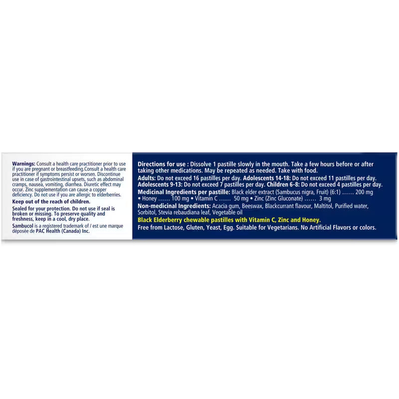 Two rectangular labels with text on a white background - okotoks hc pharmacy
