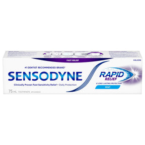 Sensodyne Rapid Relief Mint Toothpaste - okotoks hc pharmacy