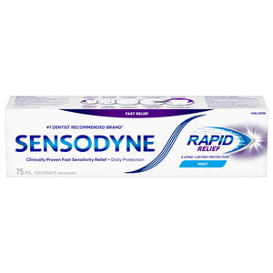 Sensodyne Rapid Relief Mint Toothpaste - okotoks hc pharmacy