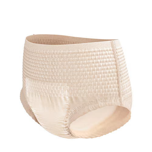 Beige textured diaper on a white background - okotoks hc pharmacy