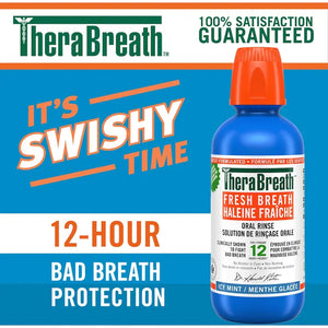 TheraBreath Fresh Breath Icy Mint Oral Rinse - okotoks hc pharmacy