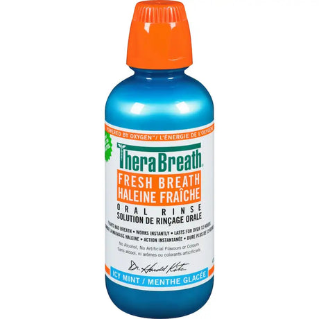 TheraBreath Fresh Breath Icy Mint Oral Rinse - okotoks hc pharmacy