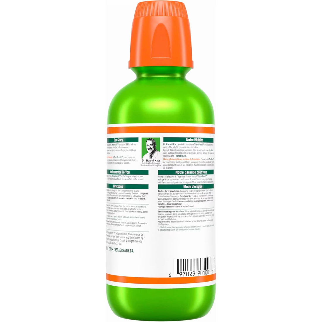 TheraBreath Fresh Breath Mind Mint Oral Rinse - okotoks hc pharmacy