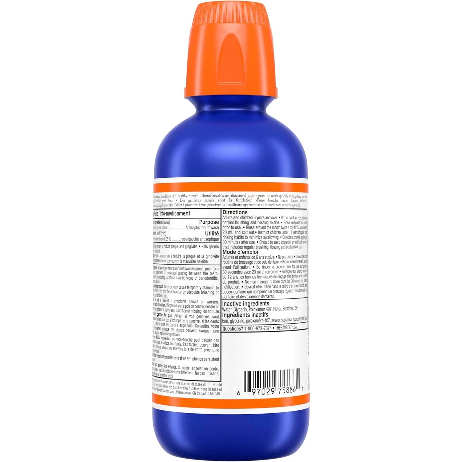 TheraBreath Health Gums Oral Rinse - okotoks hc pharmacy