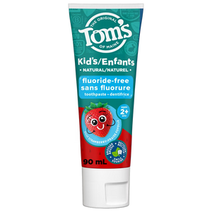 Tom's of Maine Children's Silly Strawberry Natural Fluoride Free Toothpaste - okotoks hc pharmacy